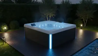 Eleganz im Garten: Ihr Edelstahl Whirlpool