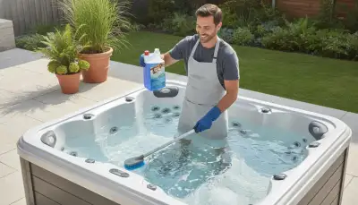 Gründliche Whirlpool Grundreinigung für Hygiene