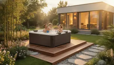 Salzwasser-Whirlpool: Sanfte Wellness pur