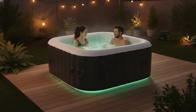 4-Personen Whirlpool: Kompakter Luxus für Ihr Zuhause