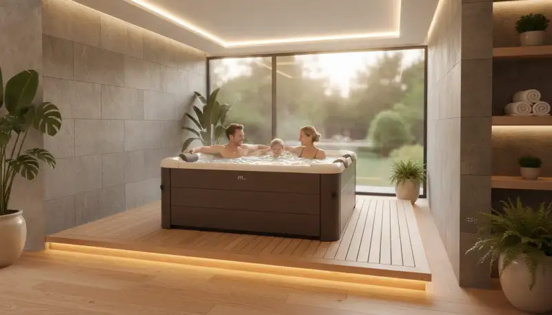 Ihr eigener Whirlpool Indoor