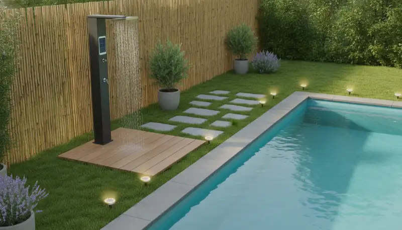 Solar Außendusche: Kaufberatung für Ihr Gartenparadies