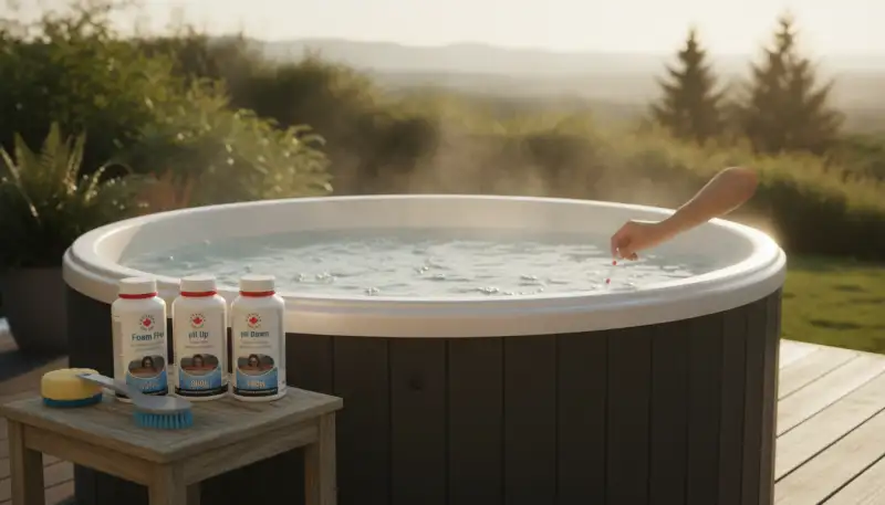 Zubehör gründlich desinfizieren: Hygiene im Whirlpool